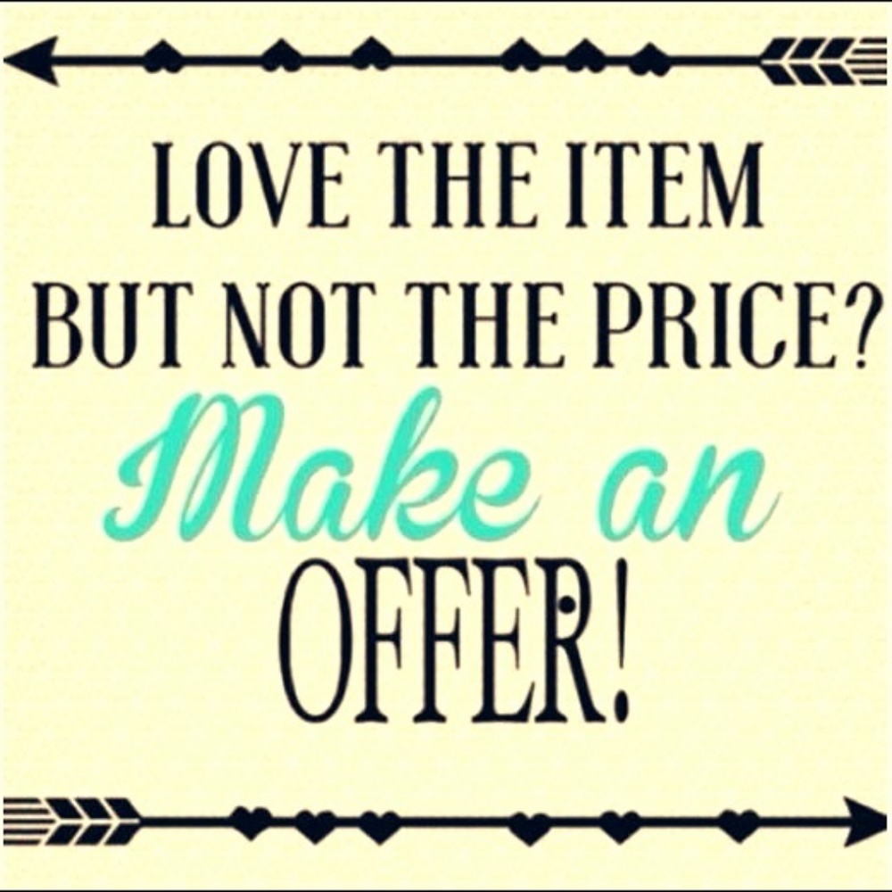 Reasonable Offers Accepted :)